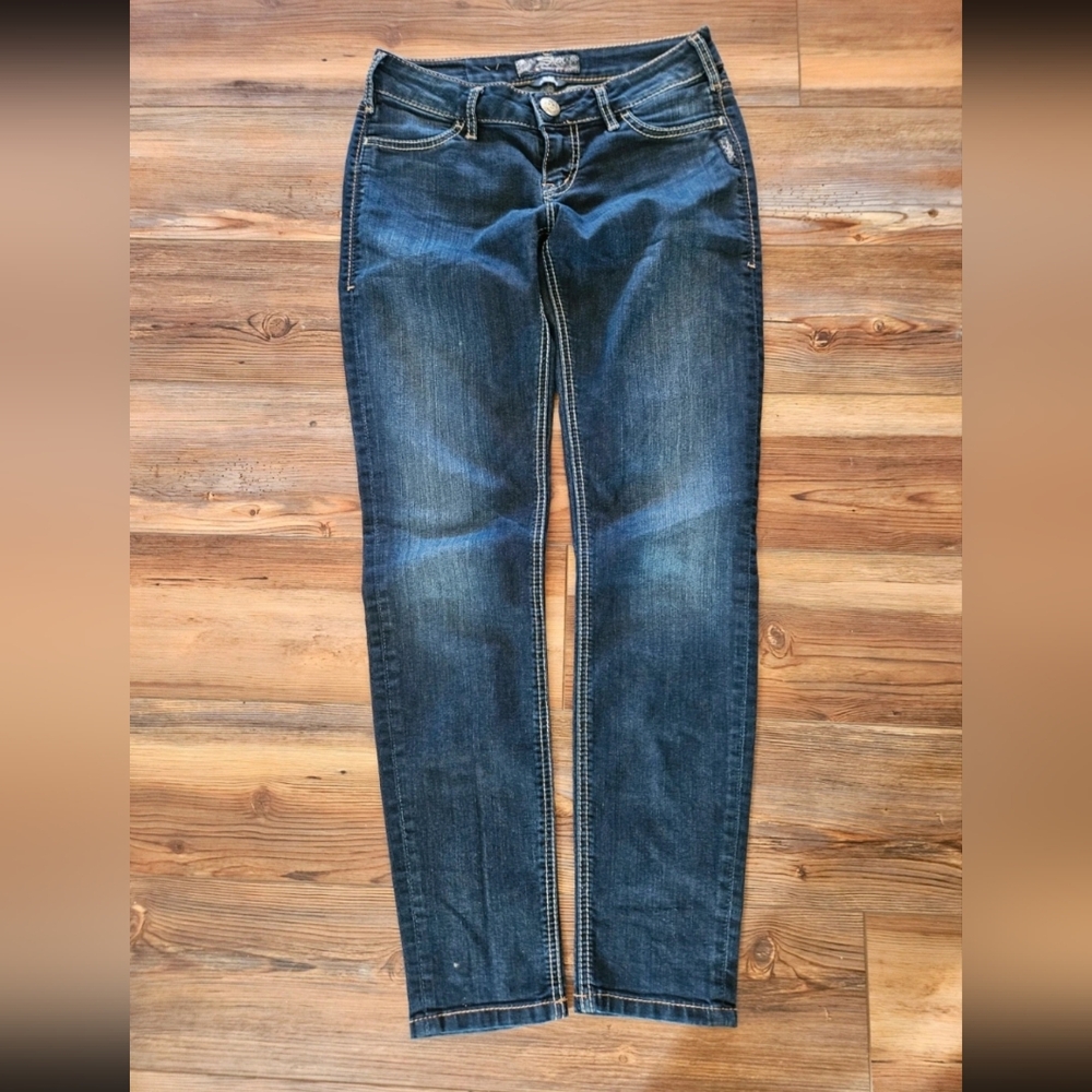 Silver Jeans Dark Blue Skinny Jeans